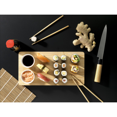 Logotrade firmakingitused pilt: Temaki Bamboo Sushi Tray kinkekomplekt