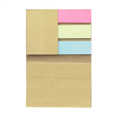 Logotrade reklaamkingituse foto: Piimakarbis taaskasutatud StickyMemo paberist memopad