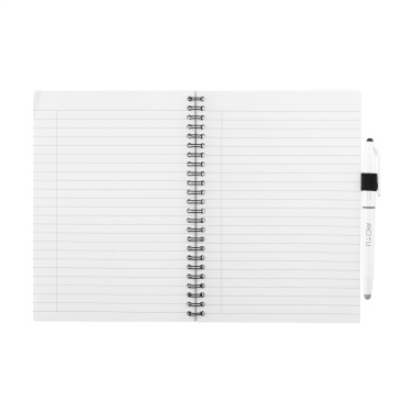 Logotrade meened pilt: MOYU kustutatav kivipaberist märkmik, kohandatud pehme kaanega