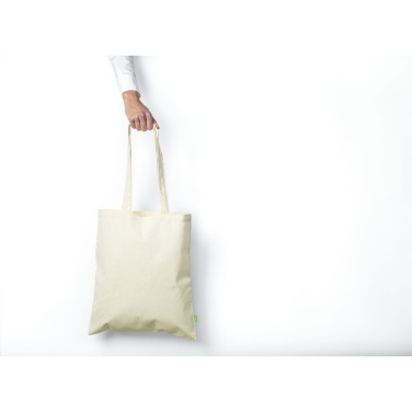 Logotrade meened pilt: Orgaanilisest puuvillast GOTS Shopper kott (140 g/m²).