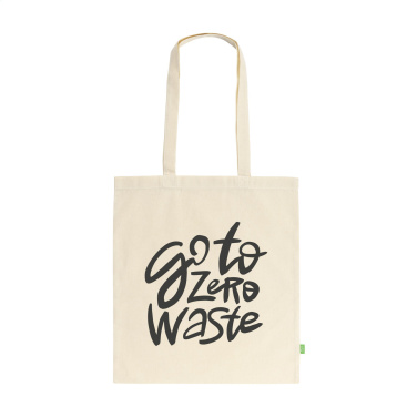 Logo trade reklaamkingi pilt: Orgaanilisest puuvillast GOTS Shopper kott (140 g/m²).