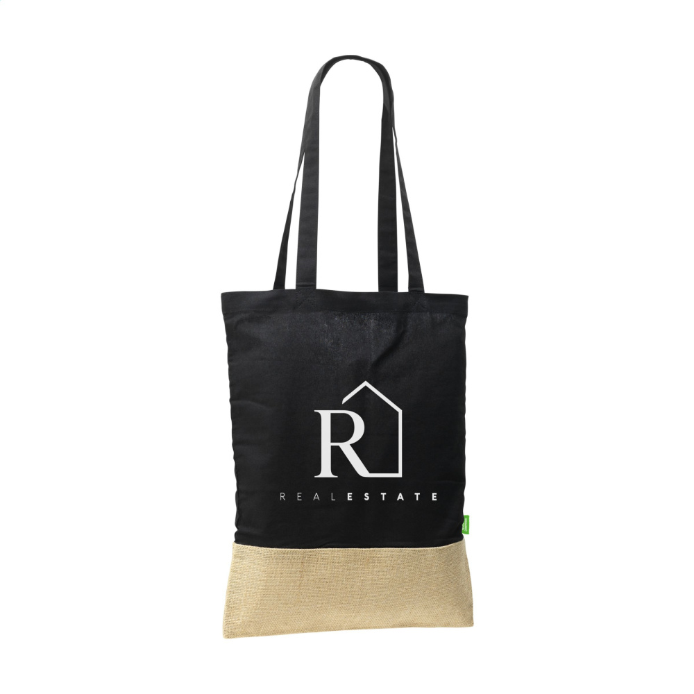Logotrade ärikingituse foto: Combi Organic Shopper kott (160 g/m²).