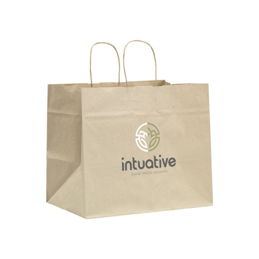 Logotrade meened pilt: Leaf It Bag taaskasutatud murupaber (90 g/m²) XL