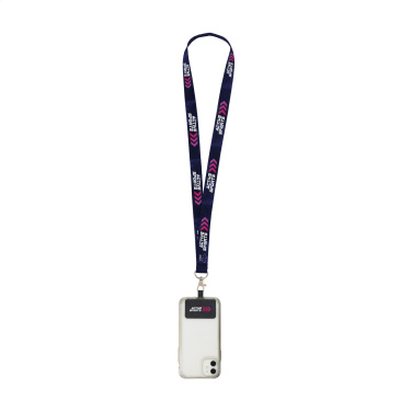 Logo trade reklaamkingi pilt: Lanyard Sublimation RPET 2 cm Patch võtmejuhtmega