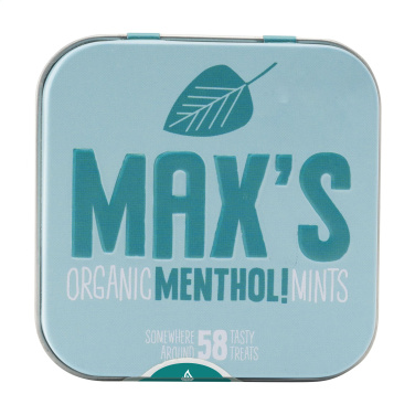 Logo trade reklaamkingi pilt: Max's Mints mentooliga pastillid