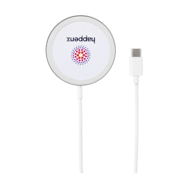 Logotrade reklaamkingituse foto: Force MagSafe 10 W taaskasutatud juhtmevaba laadija