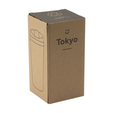 Logotrade reklaamkingituse foto: Tokyo 450 ml bambusest termotass