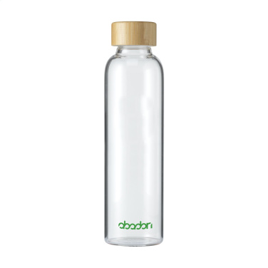 Logo trade reklaamkingituse pilt: Senga Glass Bamboo 500 ml joogipudel