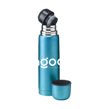 Logo trade reklaamtooted foto: Frosted Bottle RCS Recycled Steel 500 ml termopudel