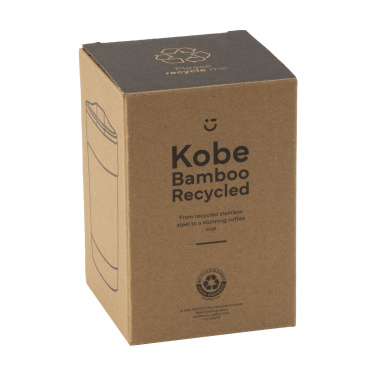 Logo trade firmakingituse pilt: Kobe Bamboo RCS Recycled Steel 350 ml kohvitass