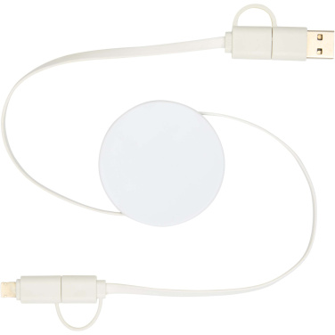 Logotrade firmakingid pilt: Citala 5-in-1 taaskasutatud plastist 90 cm kiirlaadimiskaabel
