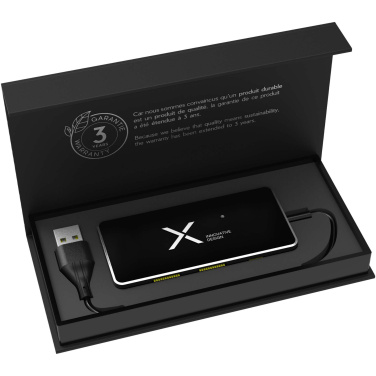 Logotrade reklaamtoote foto: SCX.design H20 8-ühes USB-jaotur kahe sisendi ja 6-pordiga