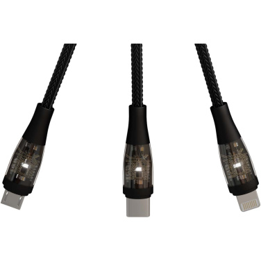 Logotrade reklaamtooted pilt: SCX.design C50 5-ühes kiirlaadimiskaabel 100W/5A
