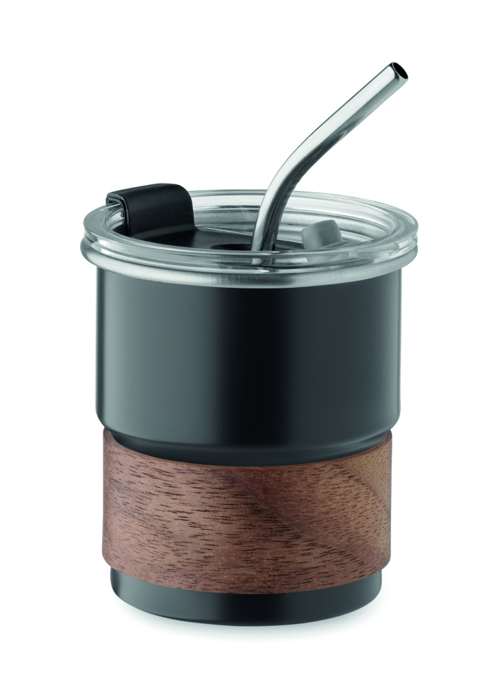 Logotrade ärikingituse foto: Akaatsiast roostevaba termoskruus, 260 ml
