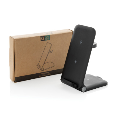 Logo trade firmakingitused foto: Powerpal 3 in 1 RCS taaskasutatud plastist 15 W laadija