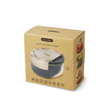 Logo trade reklaamtoote pilt: Black+Blum klaasist lõunakauss 750ml
