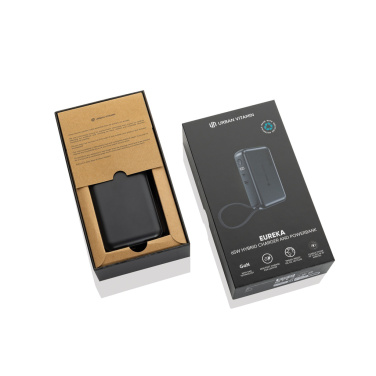 Logo trade reklaamtoote pilt: Urban Vitamin Eureka hübriid GANcharger 10000mah akupank 65W