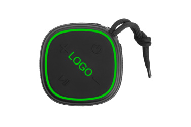Logo trade reklaamtoote pilt: Bluetooth kõlar HERMON Schwarzwolf