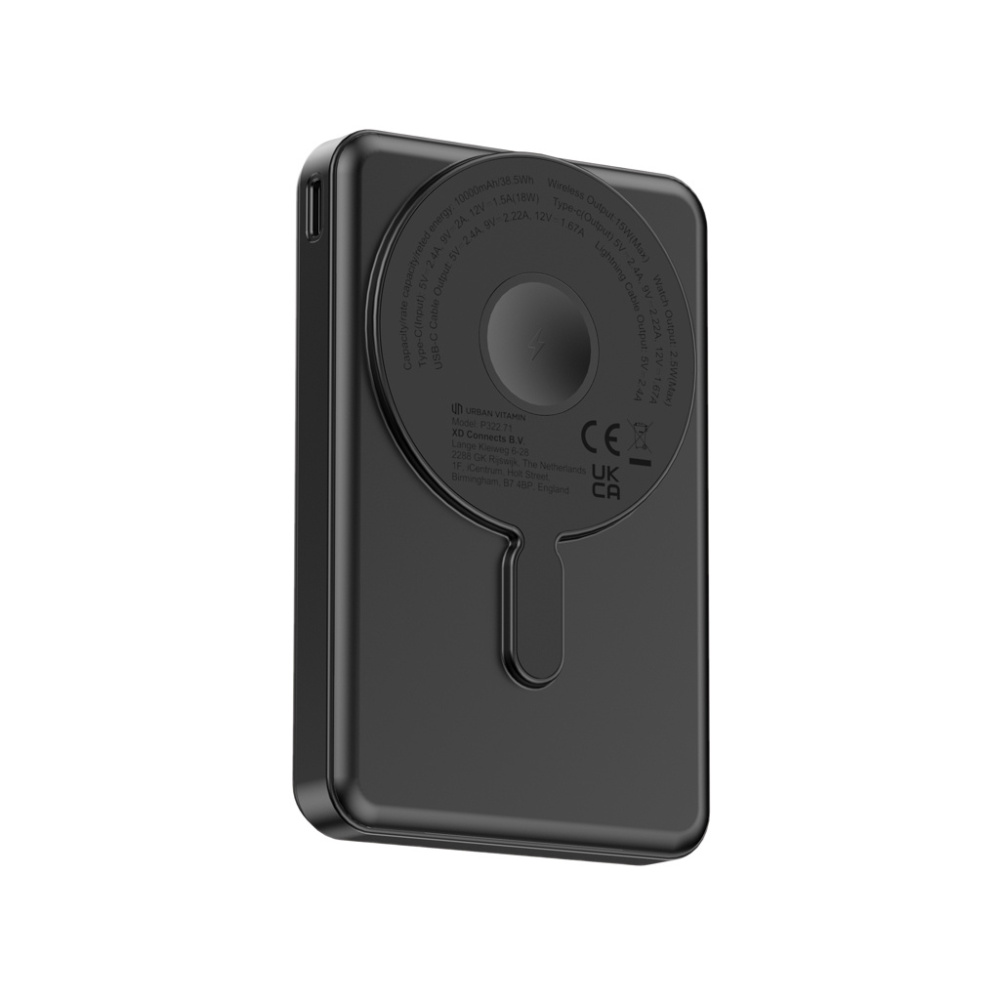 Logotrade reklaamkingid pilt: Urban Vitamin Delano 5in1 10 000mah 20WPD magnetiline akupank