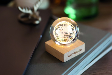 Logotrade firmakingid pilt: LED-klaasist kera