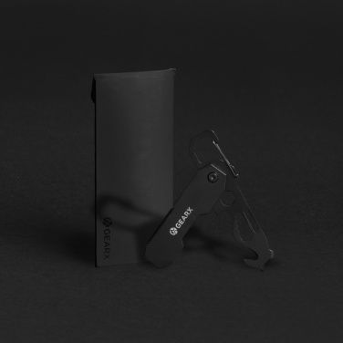 Logotrade reklaamtooted pilt: Kokkupandav Gear X EDC multitööriist karabiini ja pakilõikuriga