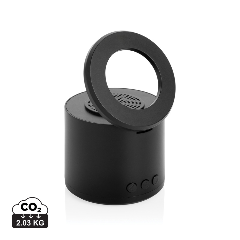 Logo trade ärikingid foto: Magpulse RCS taaskasutatud plastist 3W kõlar magnetilise hoidikuga