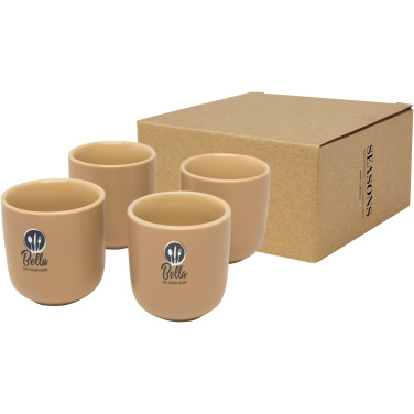 Logo trade reklaamkingituse pilt: 4-osaline 90 ml espressotasside komplekt