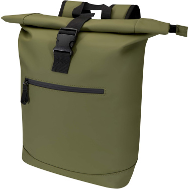 Logotrade firmakingid pilt: Resi Plus 15" GRS taaskasutatud rullitava kattega seljakott 18L