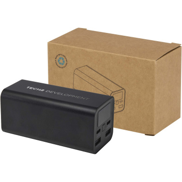 Logotrade reklaamtoote foto: Acamar 20 000 mAh 70W taaskasutatud alumiiniumist sülearvuti akupank