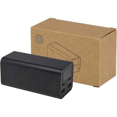 Logo trade reklaamkingid foto: Acamar 20 000 mAh 70W taaskasutatud alumiiniumist sülearvuti akupank