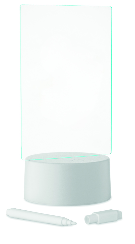 Logo trade ärikingid foto: LEDMEMO valgustatud LED-märkmetahvel