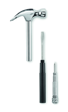 Logotrade firmakingid pilt: CLAW IT süsinikterasest haamer ja kruvikeeraja