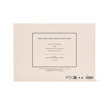 Logo trade reklaamkingi pilt: VINGA x TGL kehahoolduse kinkekomplekt