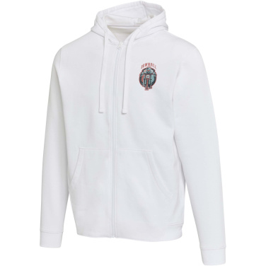 Logo trade reklaamtoote pilt: Jasper 280 g/m² unisex OCS orgaanilisest taaskasutatud materjalist kapuutsiga dressipluus