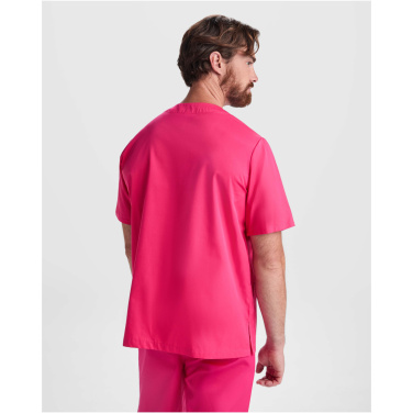 Logo trade reklaamkingituse pilt: Panacea 160 g/m2 unisex lühikeste varrukatega pluus