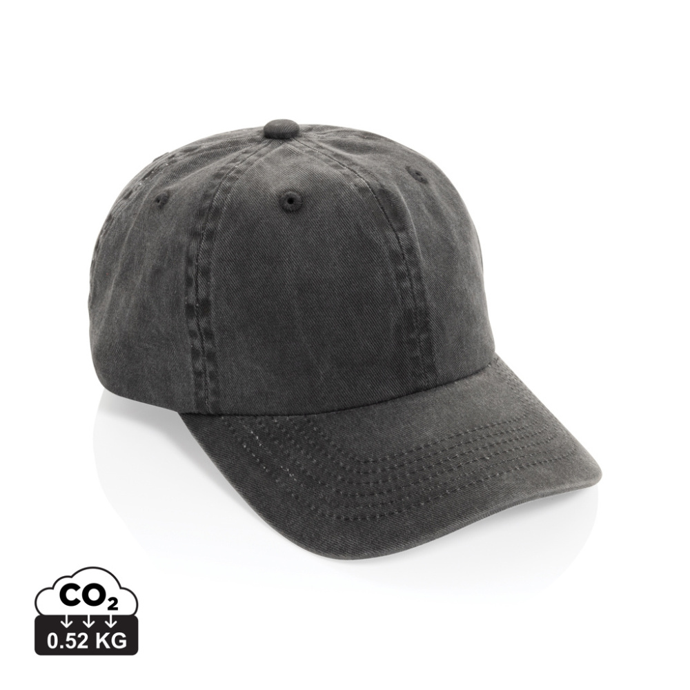 Logo trade reklaamkingi pilt: BEAU AWARE™ pestud 6-paneeliga 270 g/m² puuvillane nokamüts