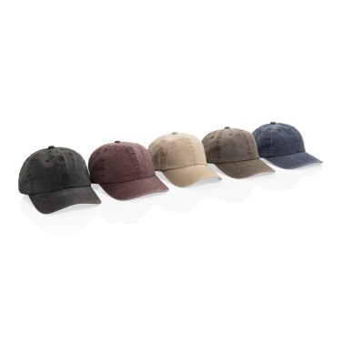 Logo trade ärikingituse pilt: BEAU AWARE™ pestud 6-paneeliga 270 g/m² puuvillane nokamüts