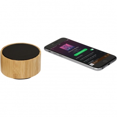 Logotrade liikelahjat mainoslahjat tuotekuva: Cosmos Bluetooth® -kaiutin, bambua