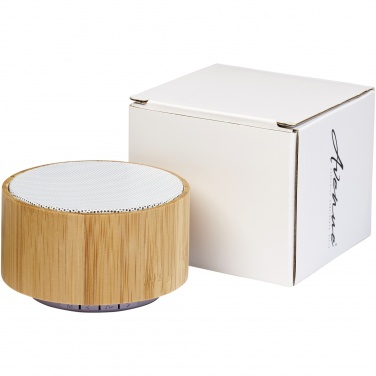 Logotrade liikelahja tuotekuva: Cosmos Bluetooth® -kaiutin, bambua