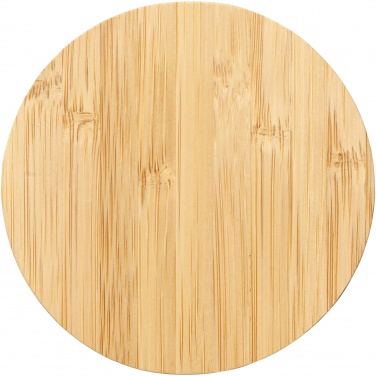 Logo trade liikelahjat tuotekuva: Essence-latausalusta 5W, langaton, bambua