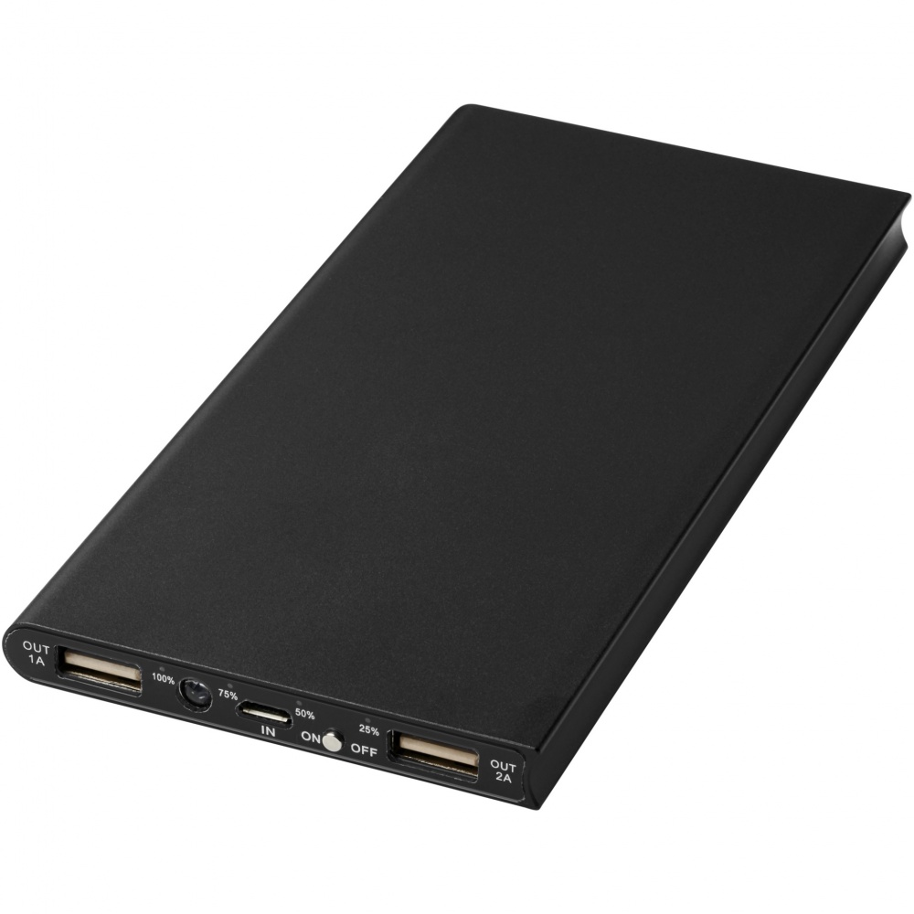 Logotrade mainoslahja ja liikelahja kuva: 8 000 mAh:n alumiininen Plate -varavirtalähde