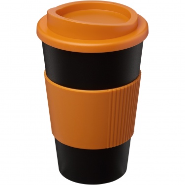 Logo trade liikelahja kuva: Americano® 350 ml eristetty muki oterenkaalla