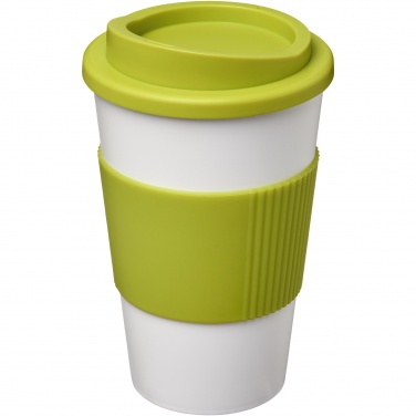 Logotrade mainoslahja ja liikelahja kuva: Americano® 350 ml eristetty muki oterenkaalla