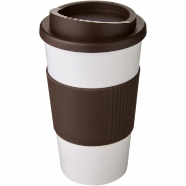 Logo trade liikelahja kuva: Americano® 350 ml eristetty muki oterenkaalla