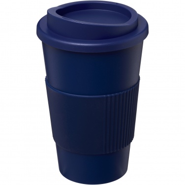 Logotrade mainoslahja tuotekuva: Americano® 350 ml eristetty muki oterenkaalla