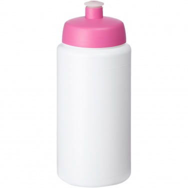 Logotrade mainoslahjat ja liikelahjat tuotekuva: Baseline® Plus Grip 500 ml -urheilujuomapullo läppäkannella