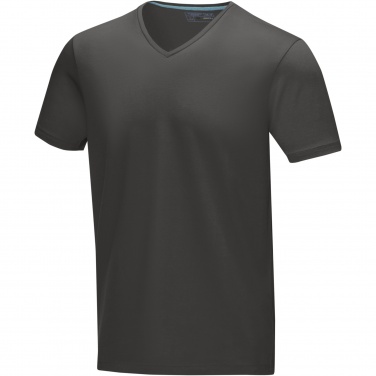 Logo trade mainoslahjat ja liikelahjat kuva: Kawartha short sleeve men's organic V-neck t-shirt