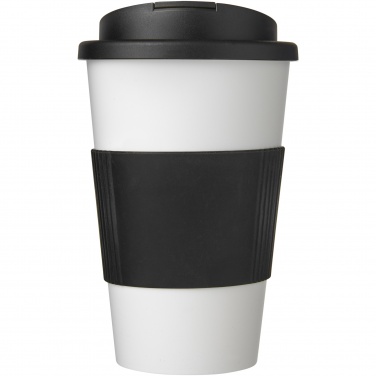 Logo trade mainoslahja ja liikelahja tuotekuva: Americano® 350 ml muki, läikyttämätön kansi, grippi