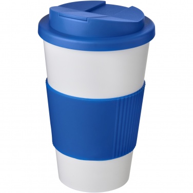 Logo trade mainoslahja ja liikelahja tuotekuva: Americano® 350 ml muki, läikyttämätön kansi, grippi