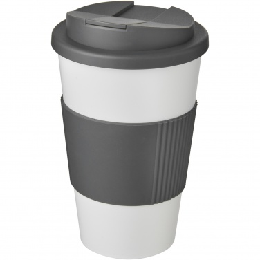 Logo trade mainoslahja kuva: Americano® 350 ml muki, läikyttämätön kansi, grippi